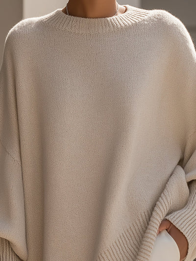 Clare - Chic Oversized Drape Sweater