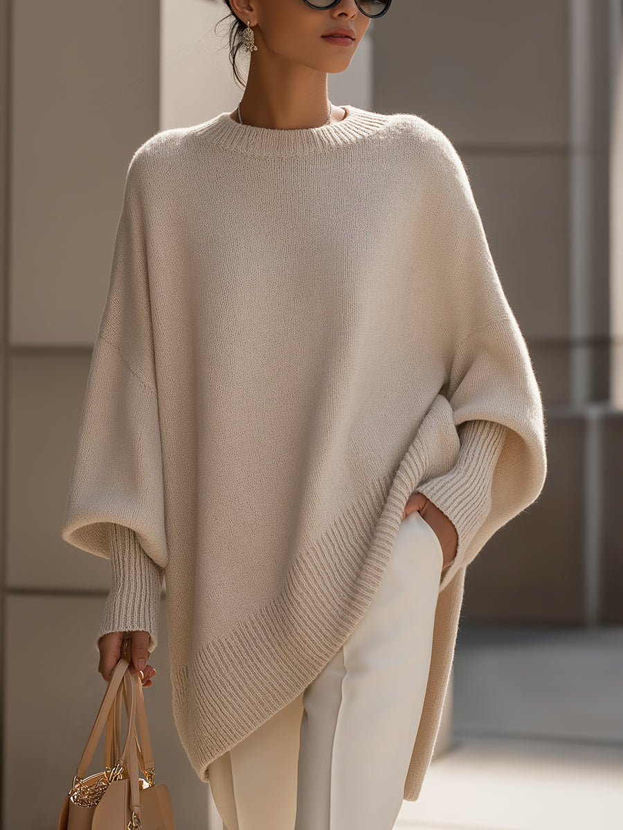 Clare - Chic Oversized Drape Sweater
