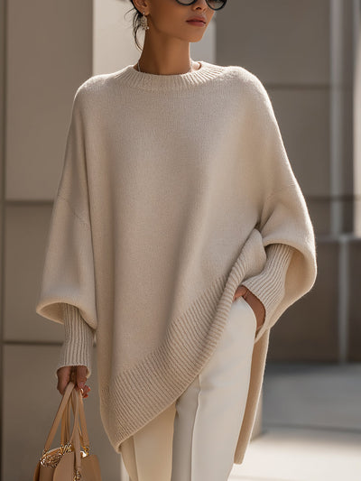 Clare - Chic Oversized Drape Sweater