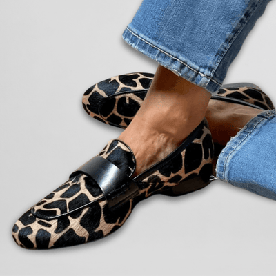 Noemi - Animal Print Loafers