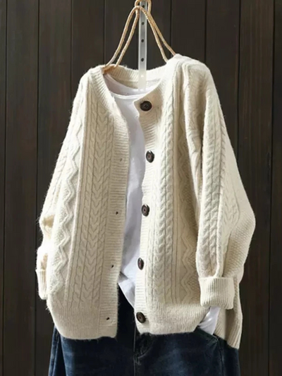 LORENZA | CABLE CARDIGAN