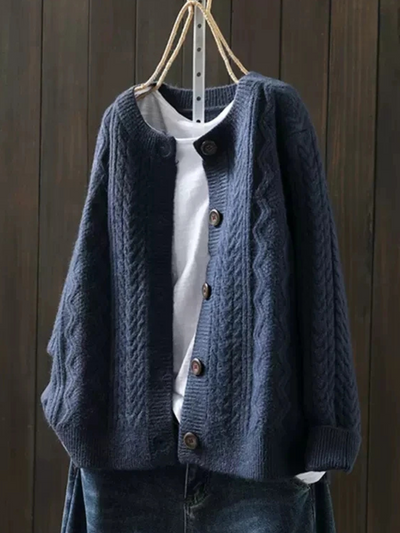 LORENZA | CABLE CARDIGAN