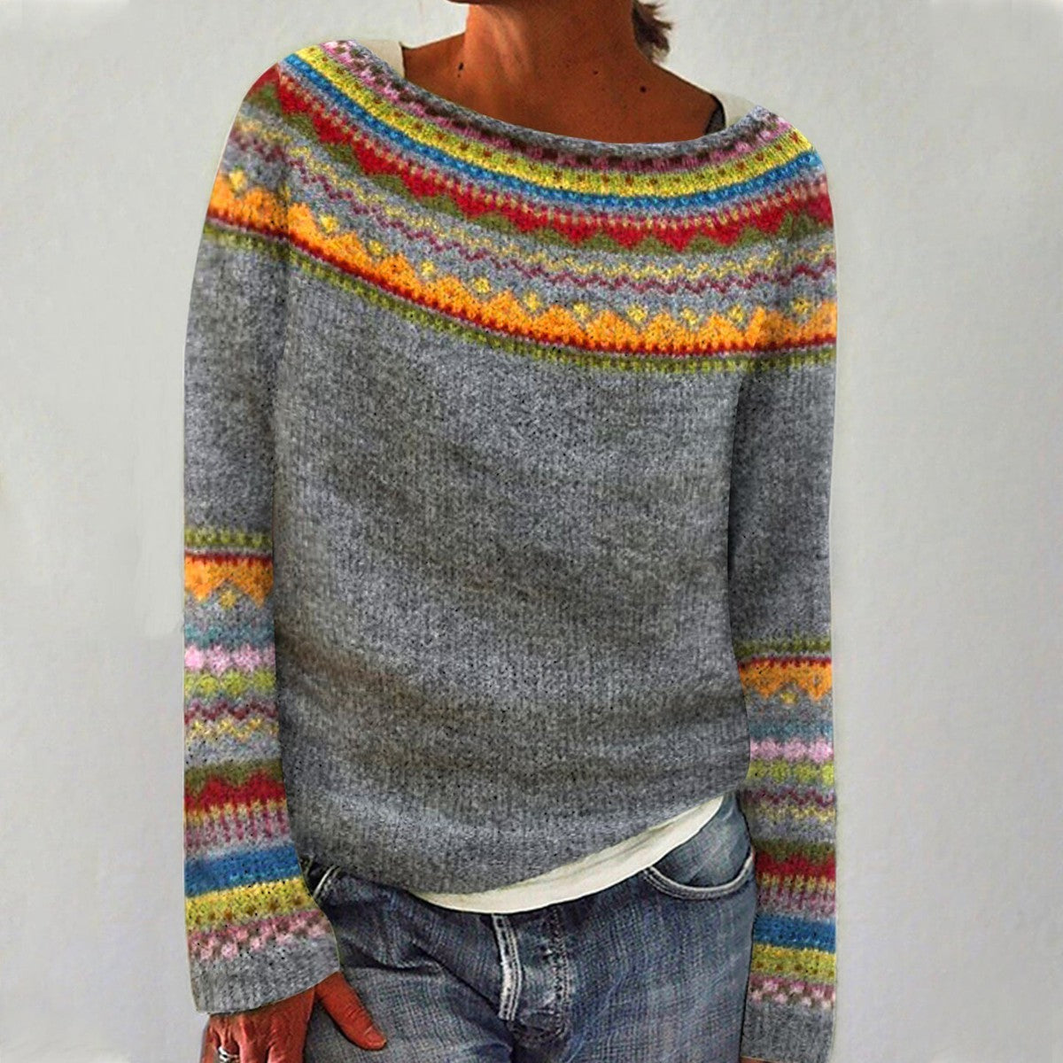 Lena - Scandinavian Knit Sweater