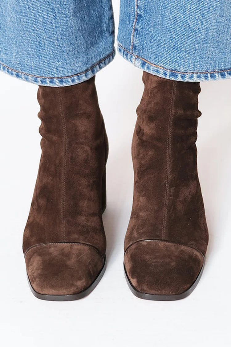 Victoria - Classic Brown Ankle Boots