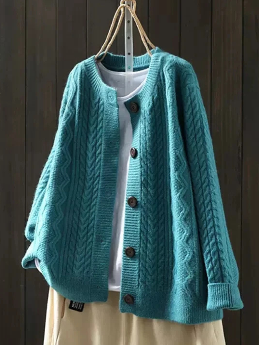 LORENZA | CABLE CARDIGAN