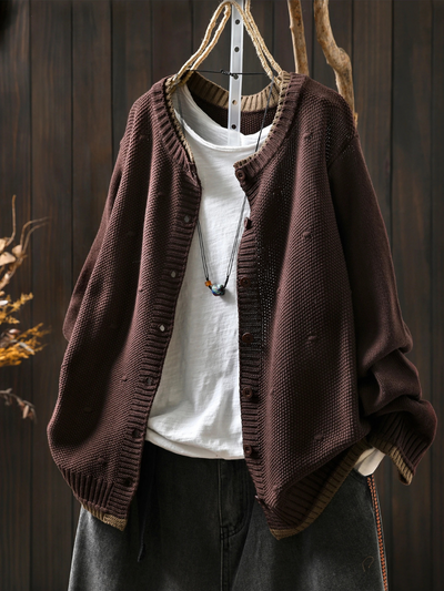 ISOLDE | TEXTURED CARDIGAN