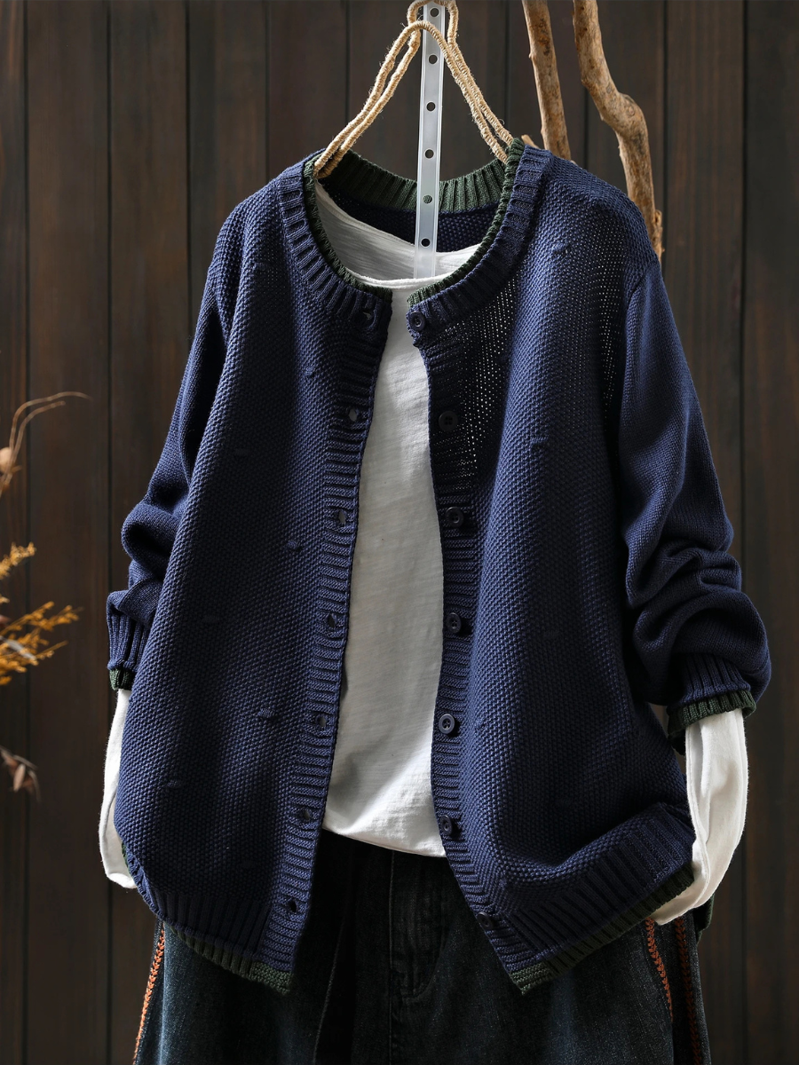ISOLDE | TEXTURED CARDIGAN