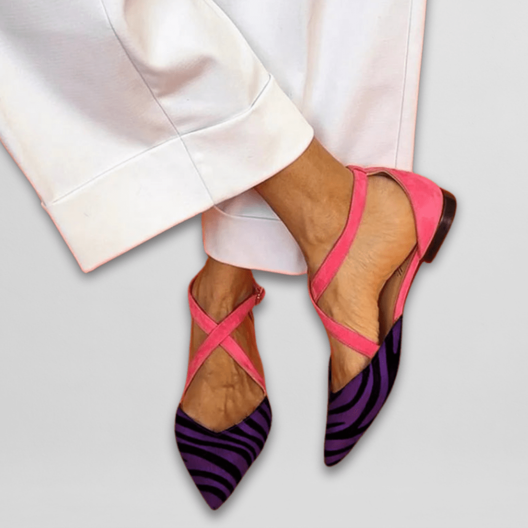 Elise - Strappy Ballet Flats