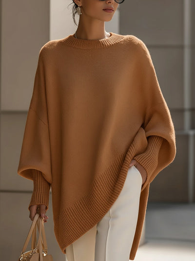 Clare - Chic Oversized Drape Sweater