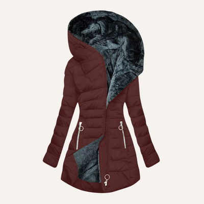 Gina - Winter Warm Hooded Coat