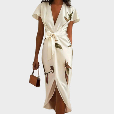Brenna - Elegant Wrap Dress