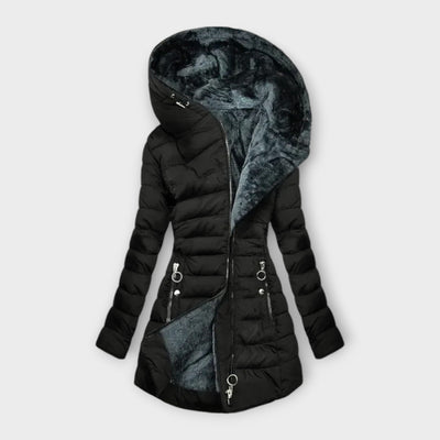 Ruth - Elegant Winter Warm Hooded Coat