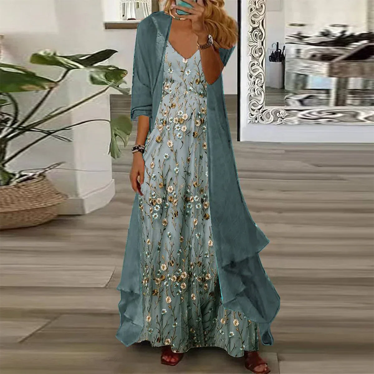 Mara - Chic Maxi Dress Set