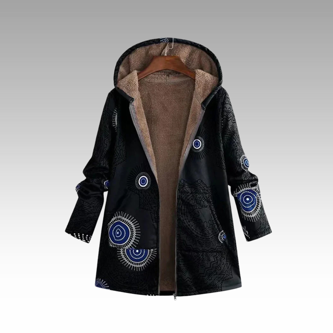 Cozeva - Boho Warm Hooded Coat