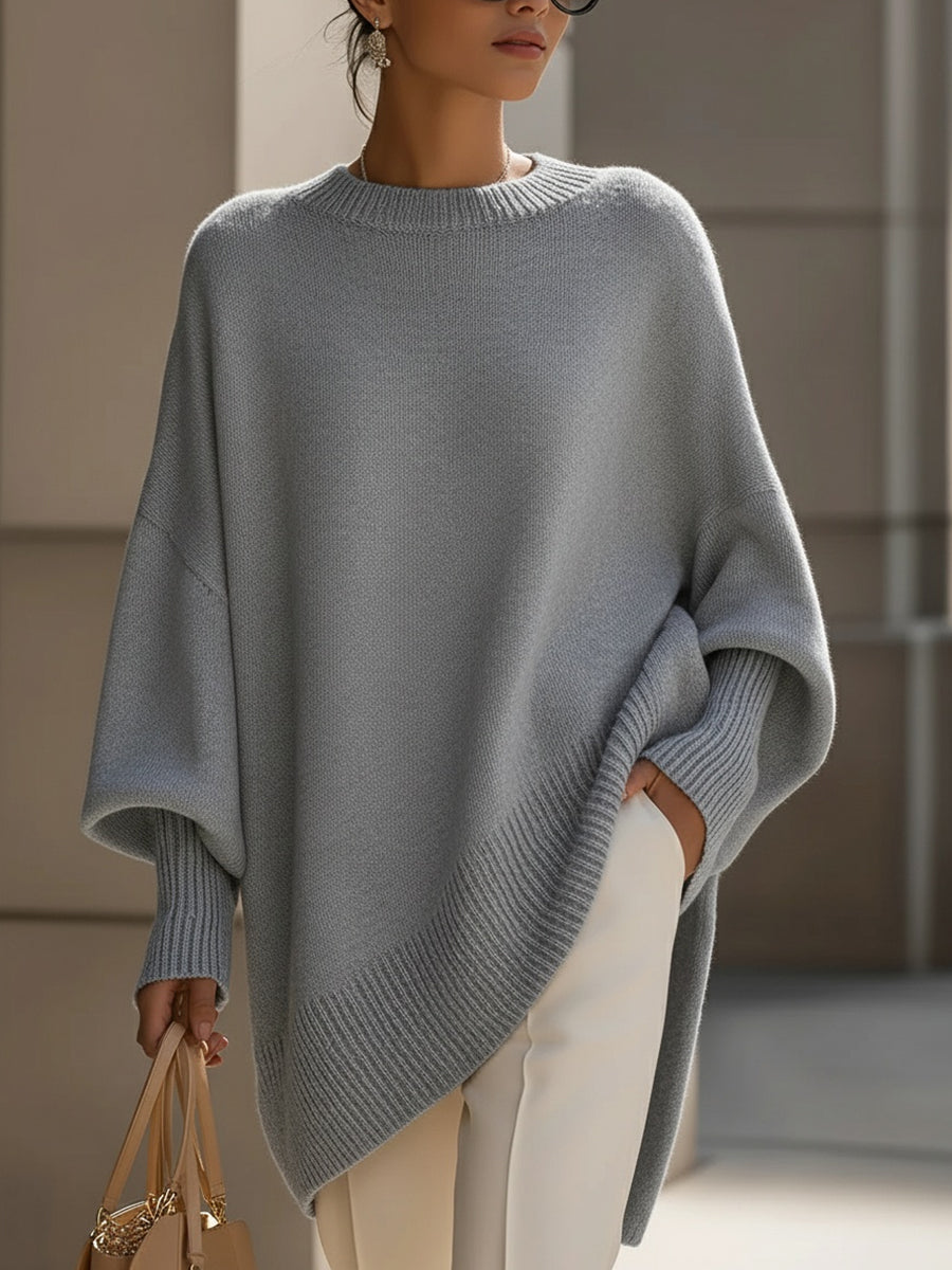 Clare - Chic Oversized Drape Sweater