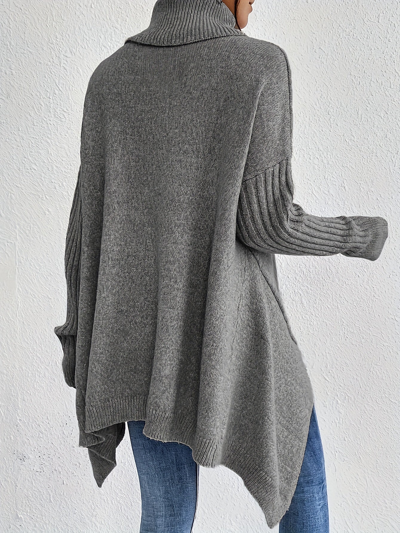 Isla - Cozy Turtleneck Oversized Sweater