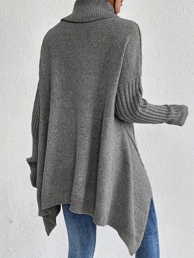 Isla - Cozy Turtleneck Oversized Sweater