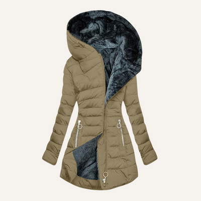Gina - Winter Warm Hooded Coat