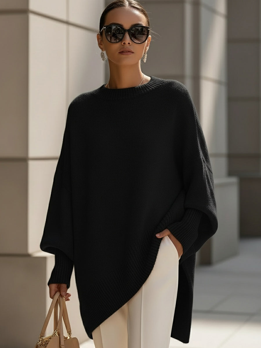 Clare - Chic Oversized Drape Sweater