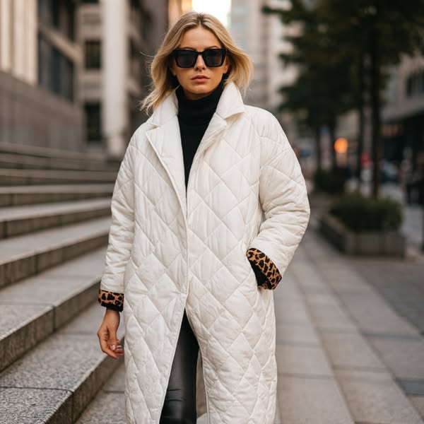 Ofira - Reversible Quilted Longline Coat