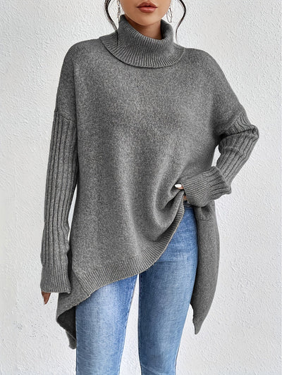 Isla - Cozy Turtleneck Oversized Sweater