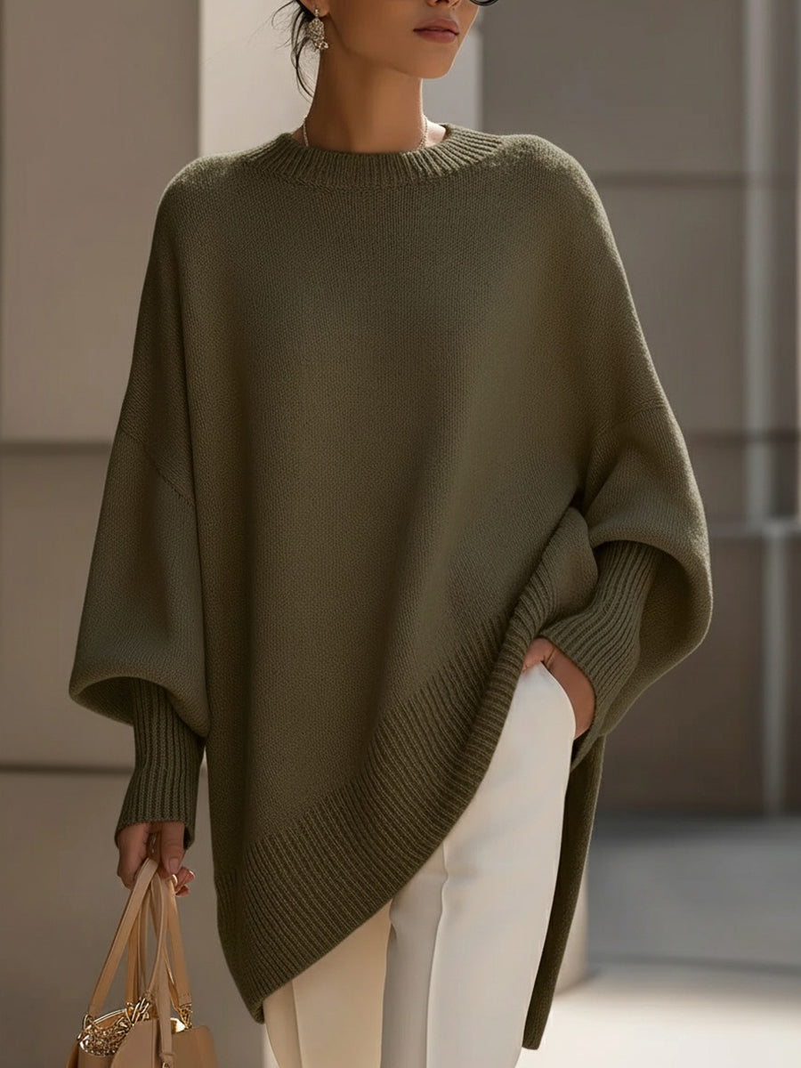 Clare - Chic Oversized Drape Sweater