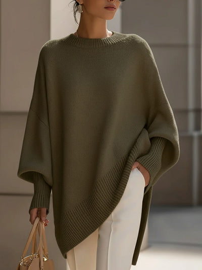 Clare - Chic Oversized Drape Sweater