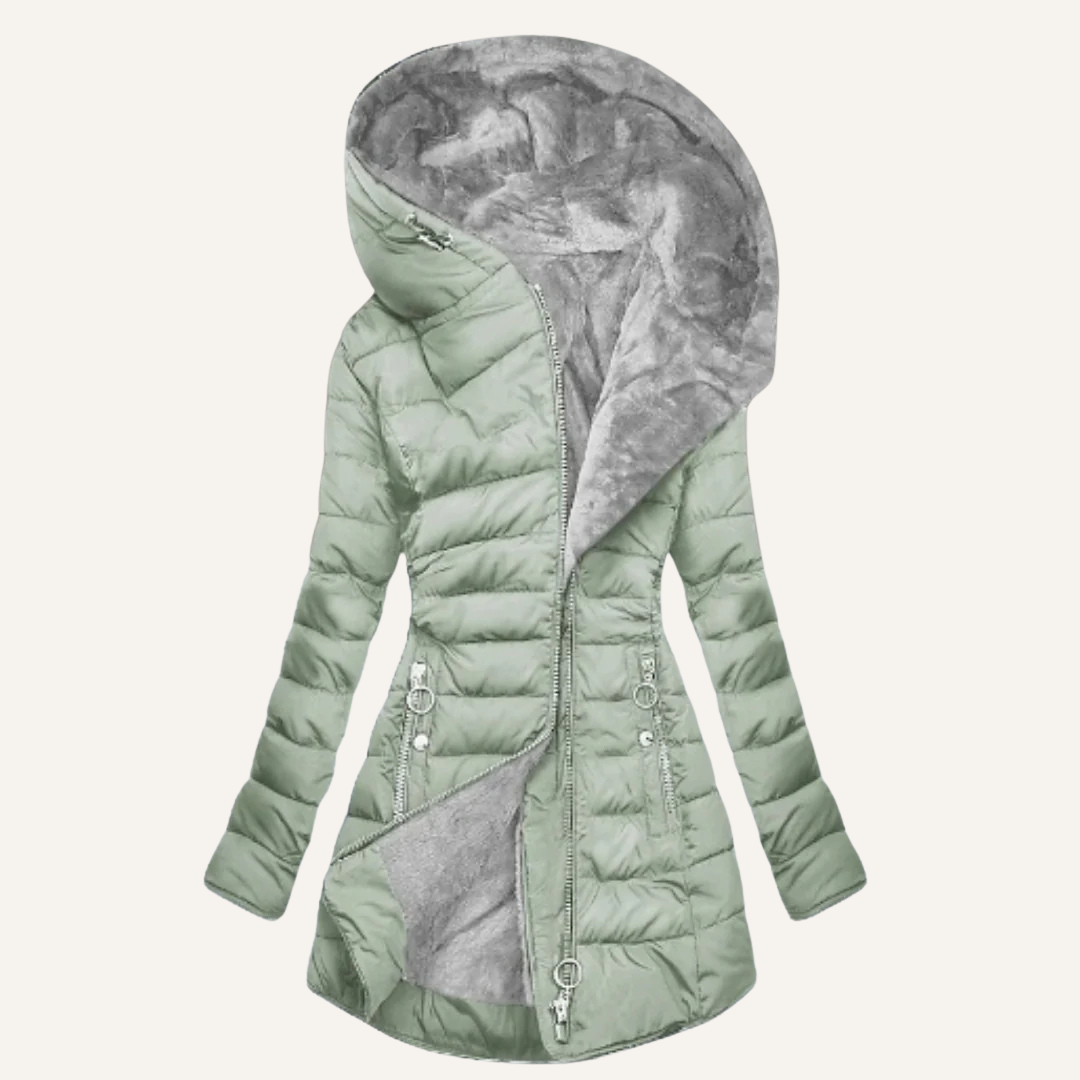 Gina - Winter Warm Hooded Coat