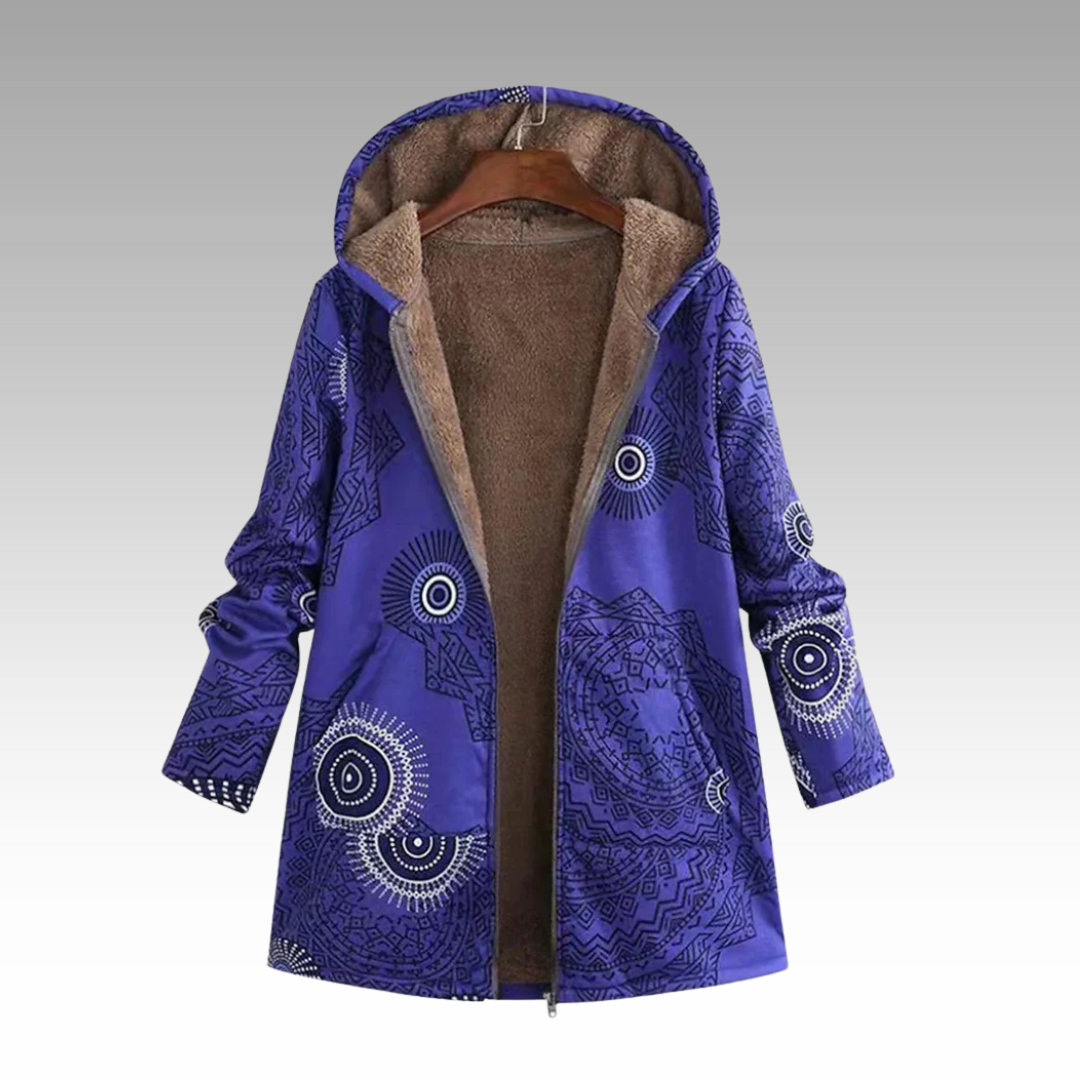 Cozeva - Boho Warm Hooded Coat