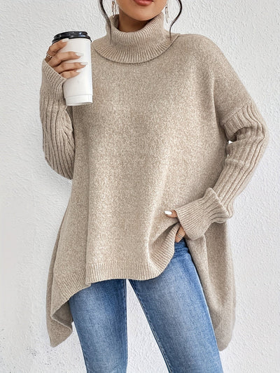 Isla - Cozy Turtleneck Oversized Sweater