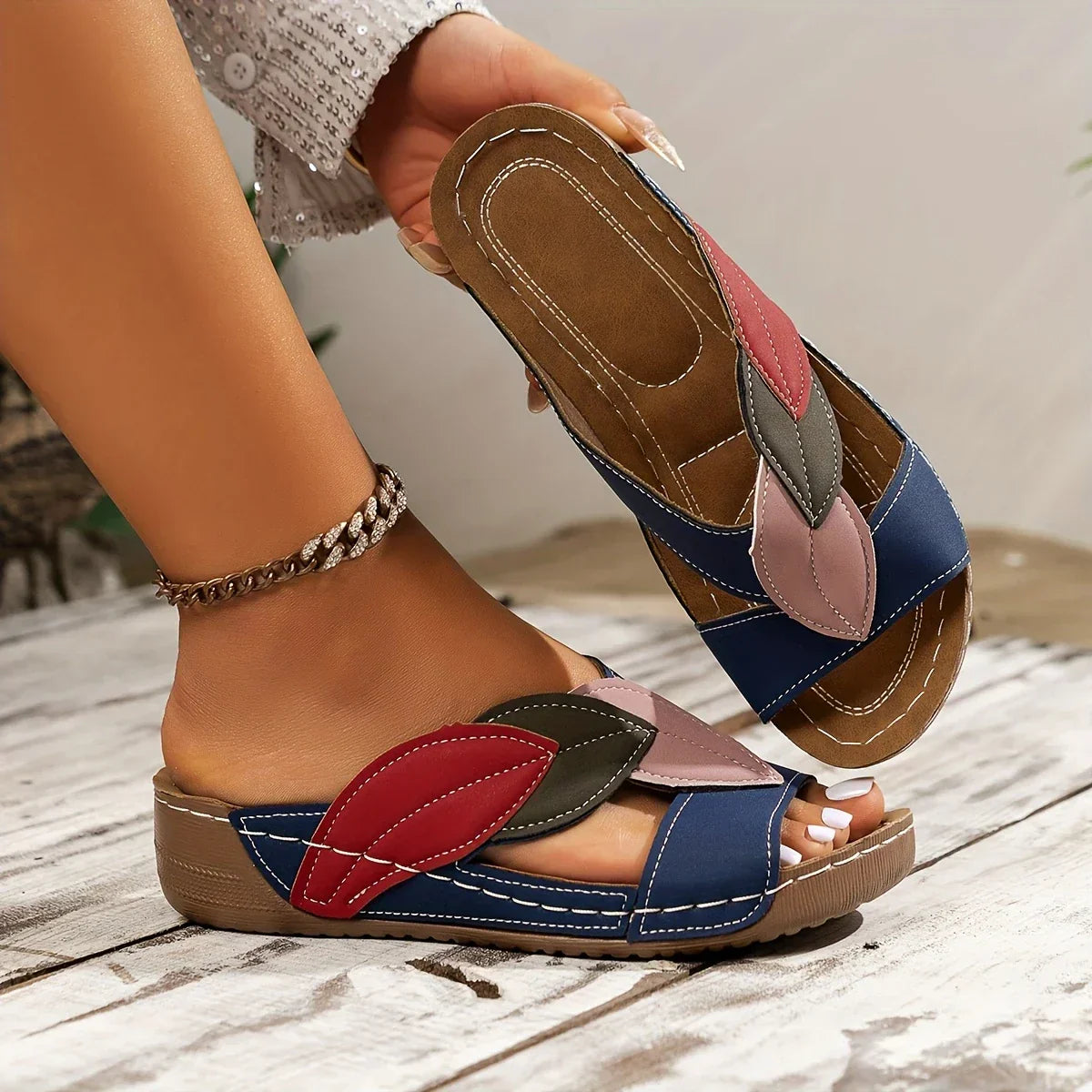 Solveig - Slip-on Sandals