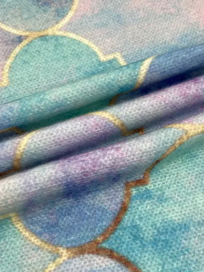 Selah – Dreamy Mosaic Turtleneck Sweater