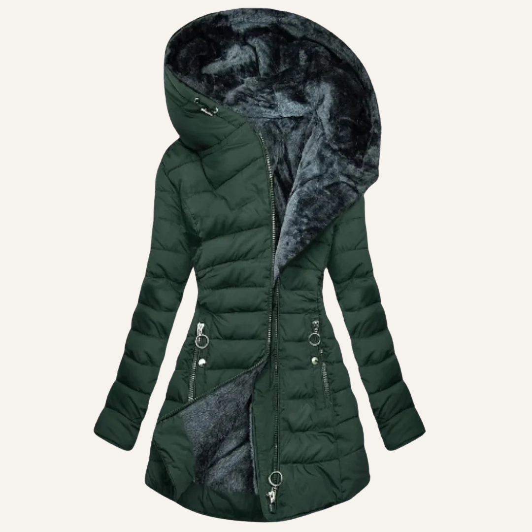 Gina - Winter Warm Hooded Coat