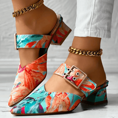 Bello - Brights Rainbow Heels