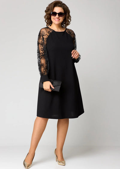 Edris - Elegant Lace Dress