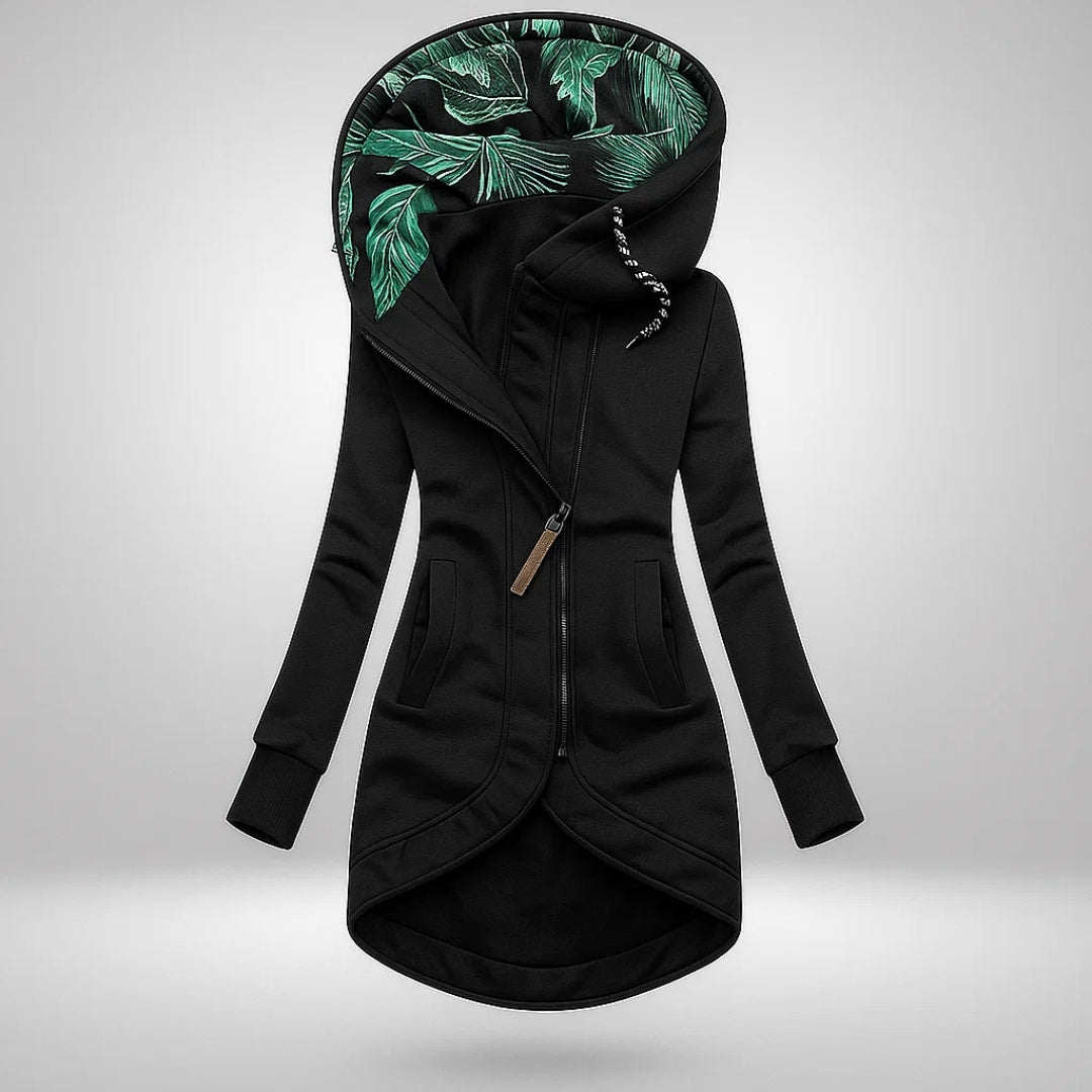 Anna - Asymmetrical Zip Hoodie