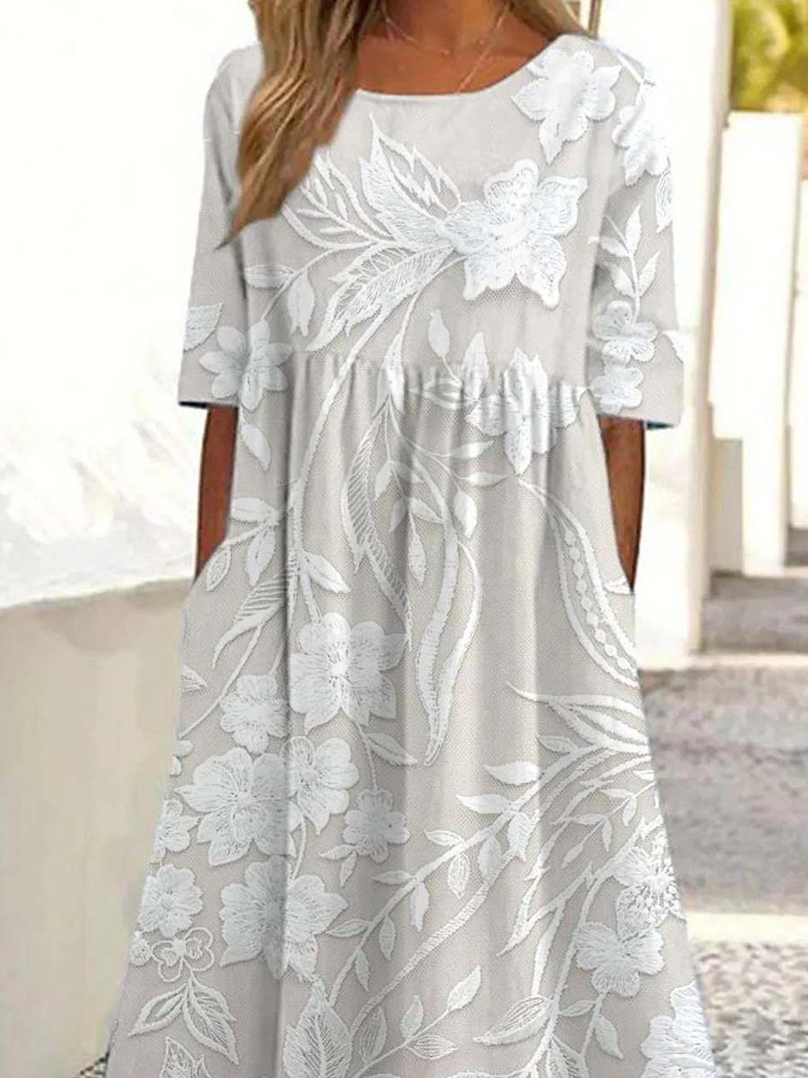 Mila - Classic Midi Dress