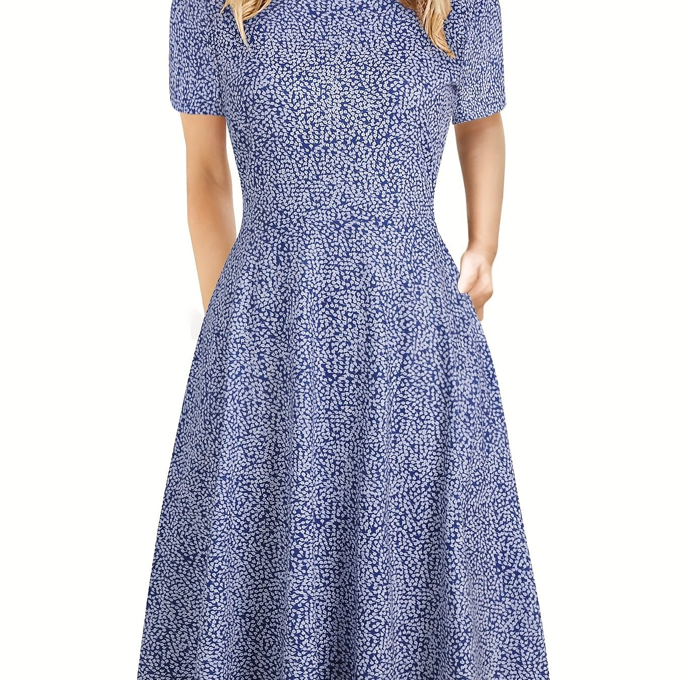 Evelyn Quinn - Retro A-Line Summer Dress