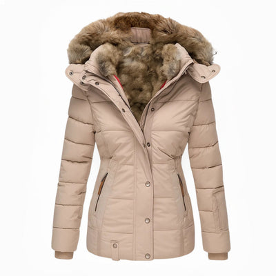 Anna – Luxe Winter Fur Hood Parka