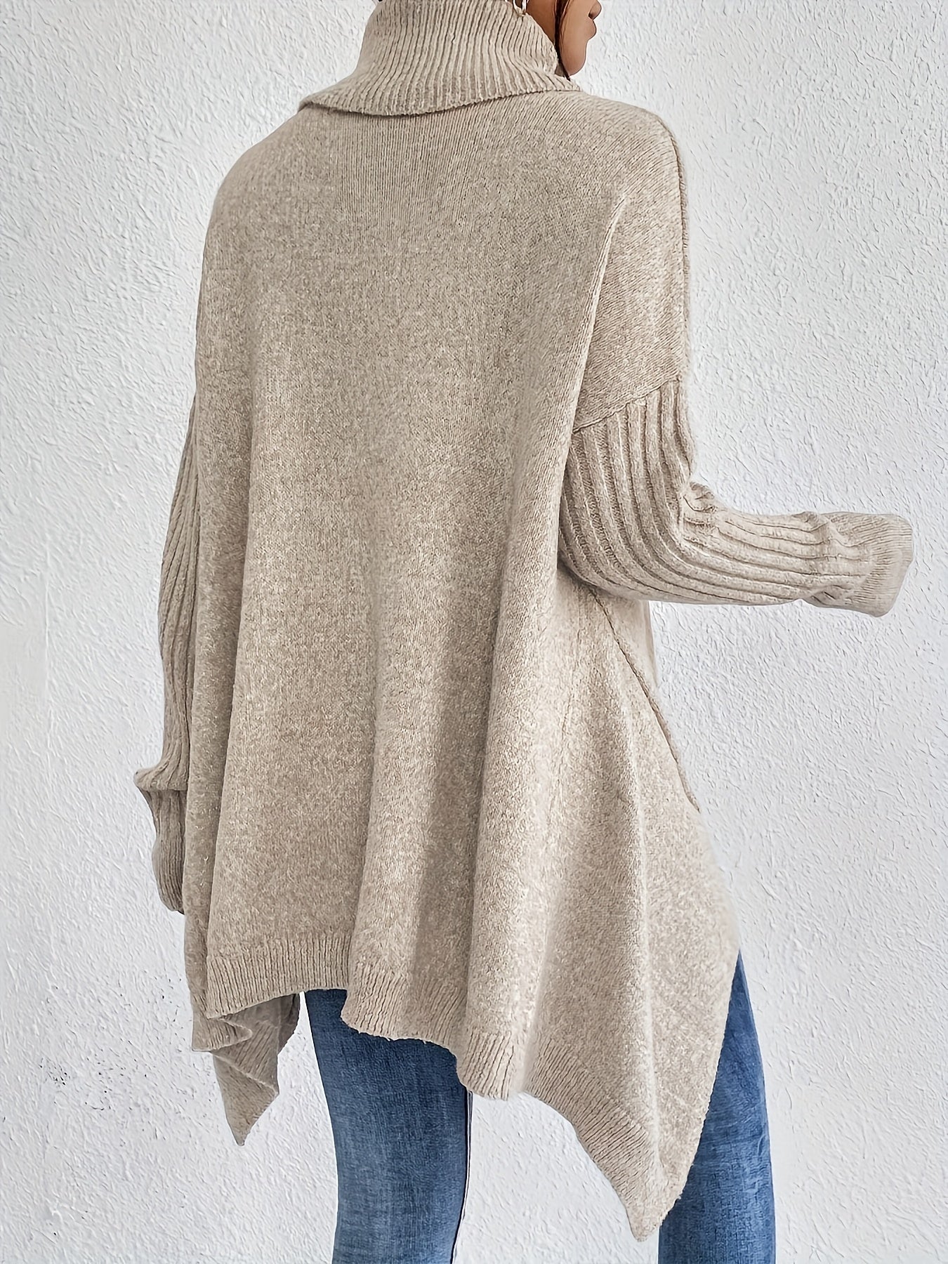 Isla - Cozy Turtleneck Oversized Sweater