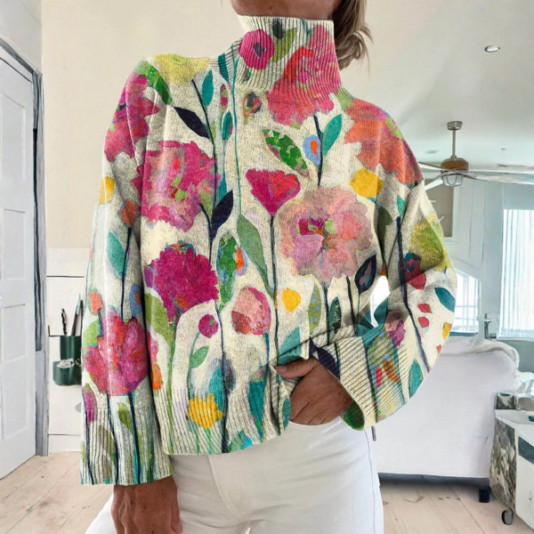 Emma - Cozy Vintage Turtleneck