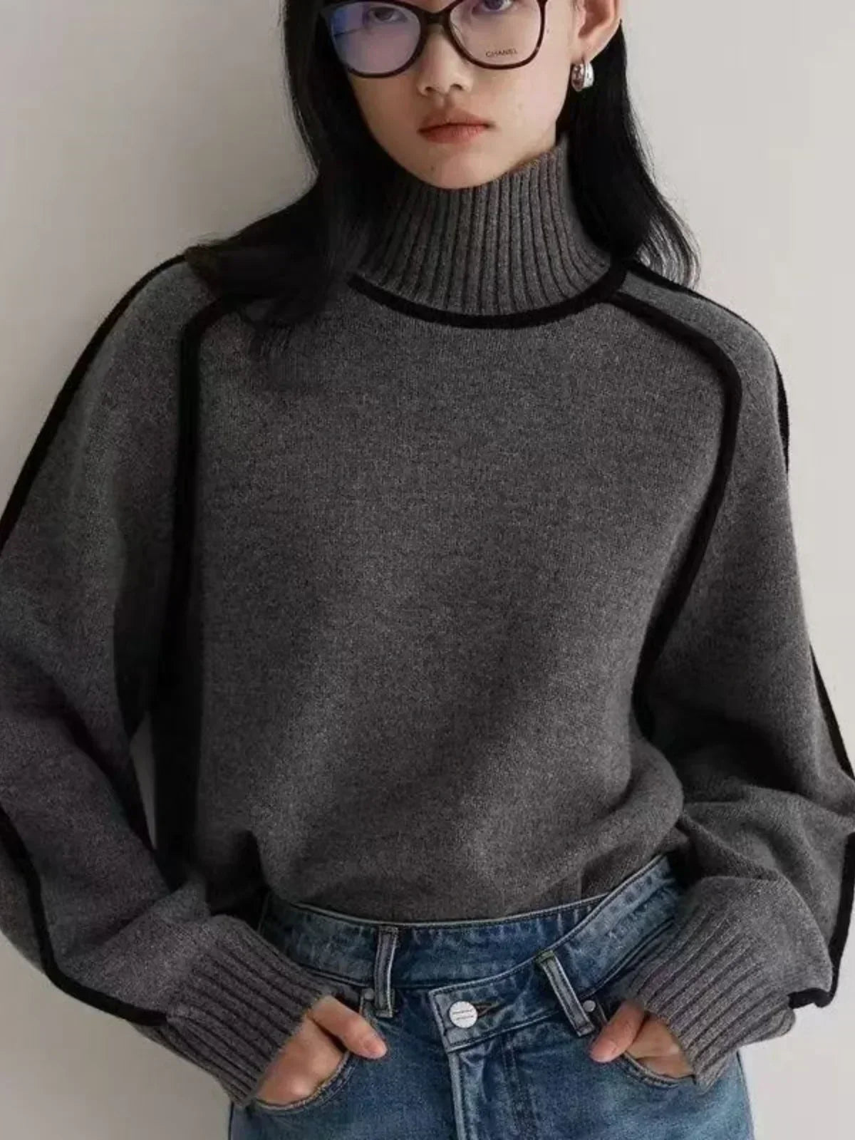 Darla - Elegant Turtleneck sweater