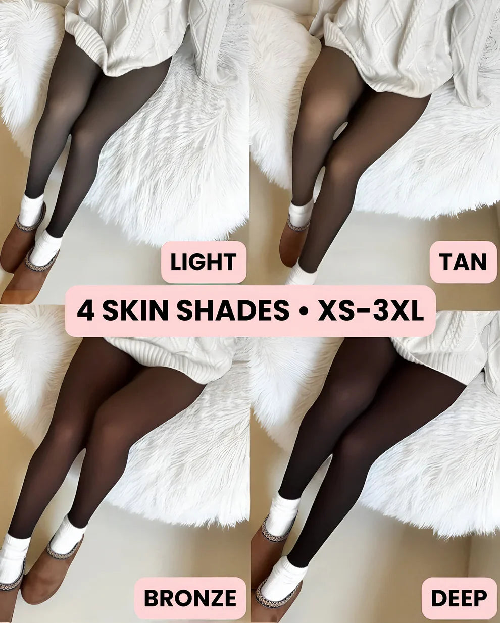 Selene - Thermal Fleece-Lined Tights