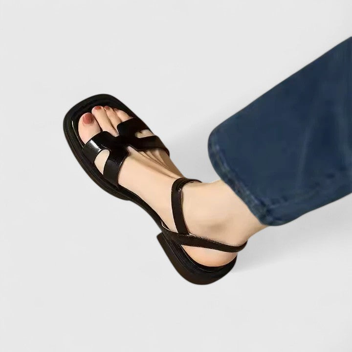 Deliane  - Sophisticated Flat Sandals