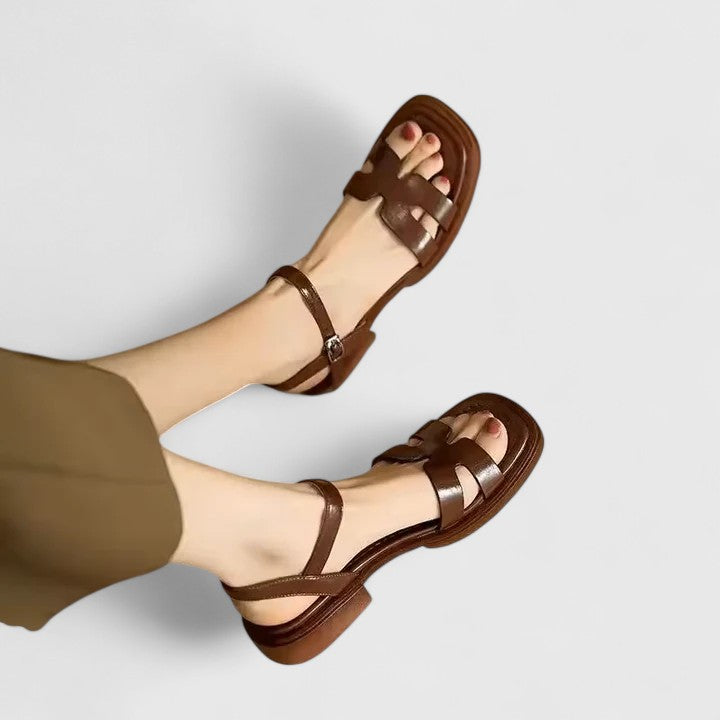 Deliane  - Sophisticated Flat Sandals