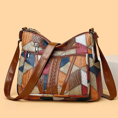 Viretti - Boho Patchwork Shoulder Bag