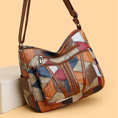 Viretti - Boho Patchwork Shoulder Bag