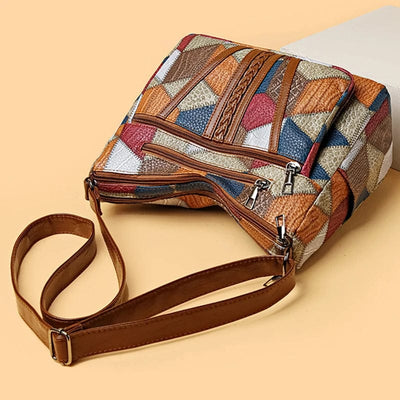 Viretti - Boho Patchwork Shoulder Bag