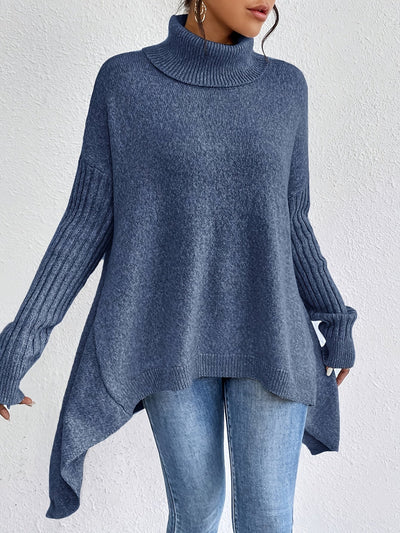 Isla - Cozy Turtleneck Oversized Sweater