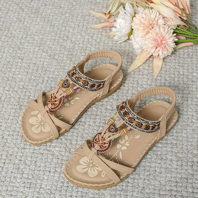 Nalu - Boho Flat Sandals